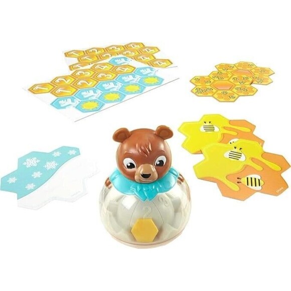 Mattel Fisher Price Buzzy Bear Cooperative Kids Game for 2 to 4 Players Age 3+ - Picture 6 of 6